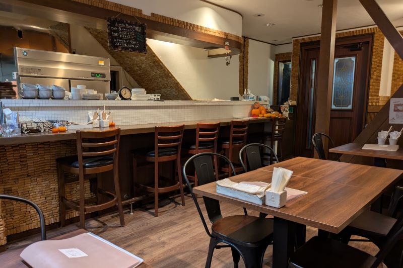糀cafe itoyaの店内を撮影した写真
