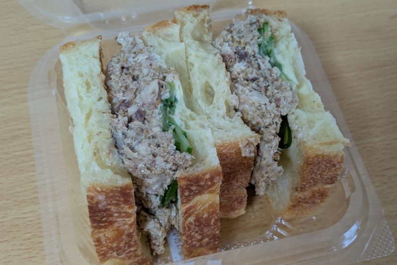 サバサンドを撮影した写真