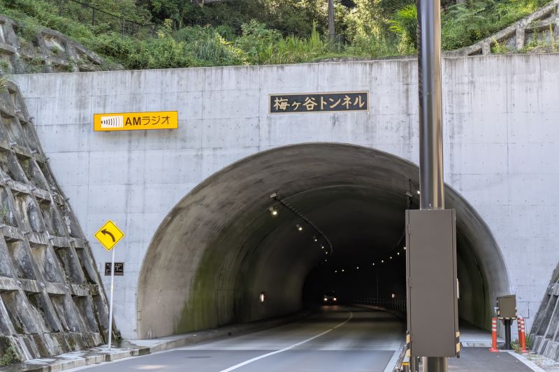 梅ヶ谷トンネルを撮影した写真