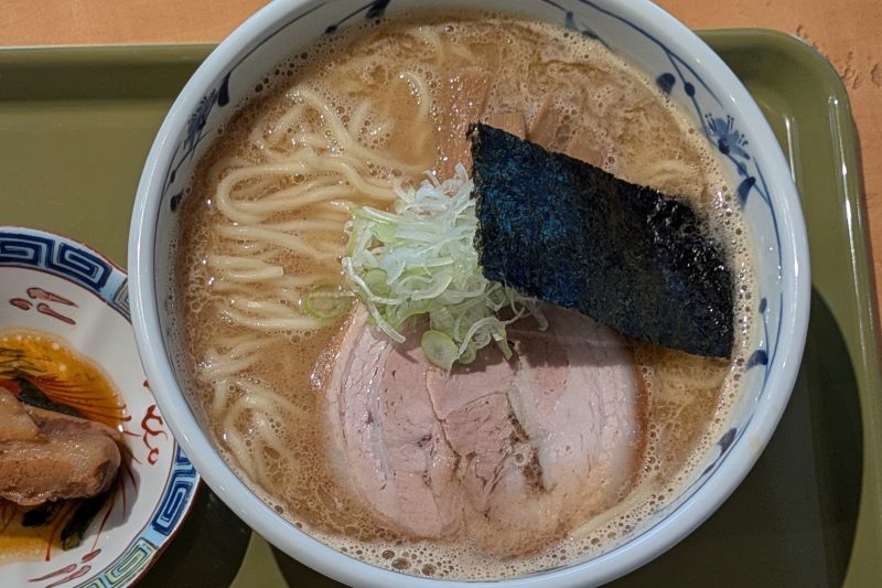 中華そばを撮影した写真