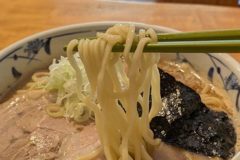 麺を撮影した写真