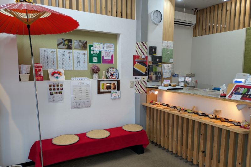 おだんご屋の店内を撮影した写真