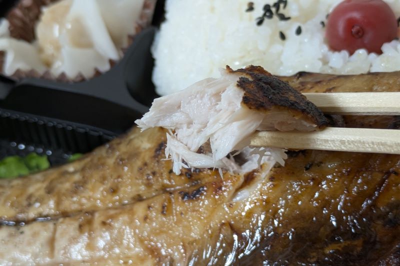 焼きサバを撮影した写真