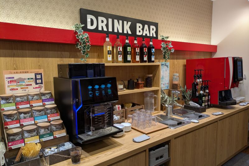 40種ドリンクバーを撮影した写真