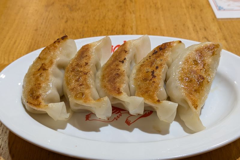 元祖焼餃子を撮影した写真