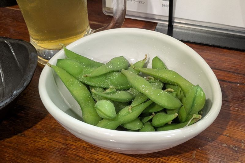 枝豆を撮影した写真