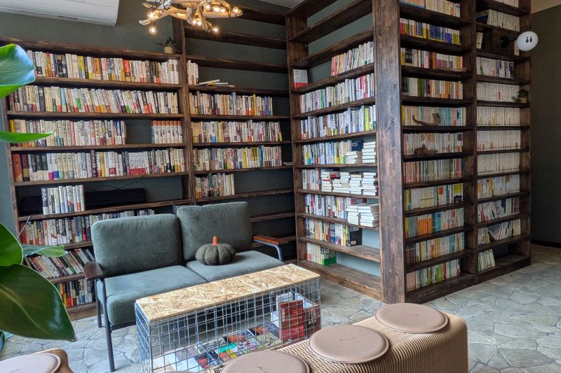 まゆみの森カフェの店内を撮影した写真