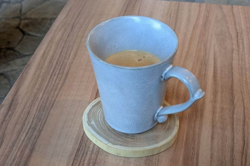 自家製チャイを撮影した写真