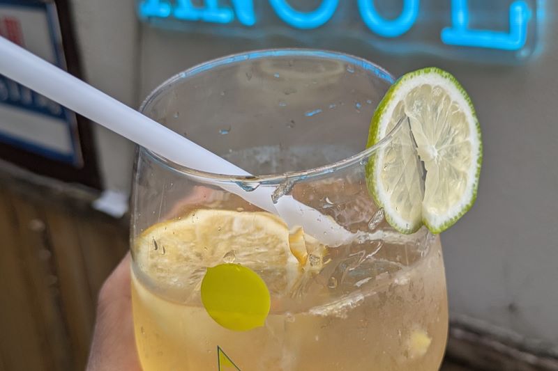 生レモネードを撮影した写真