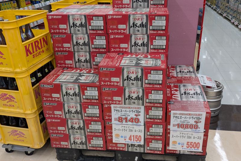ビール売り場