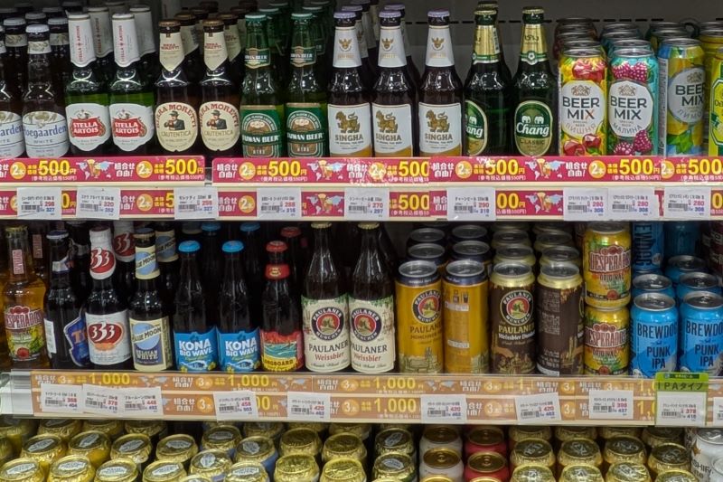 ビール売り場