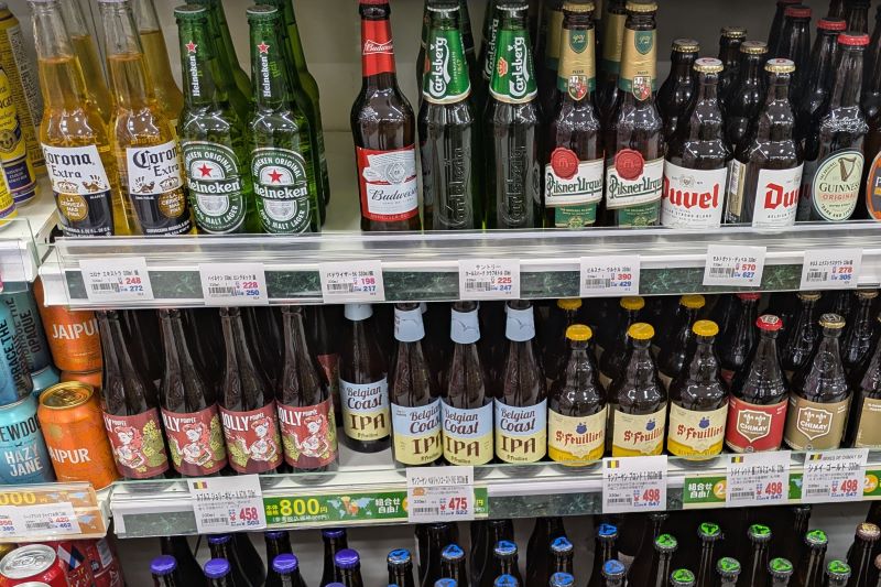 ビール売り場