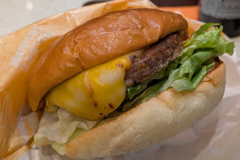 絶品チーズバーガー