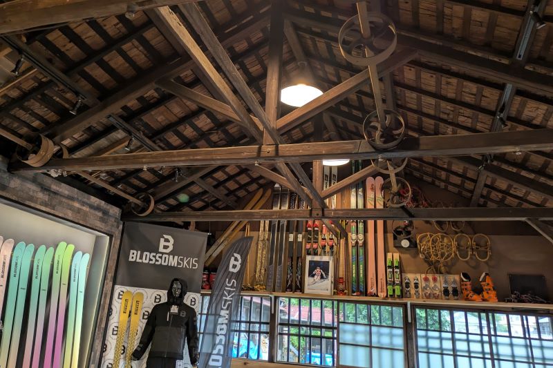 Cafe BLOSSOMの店内