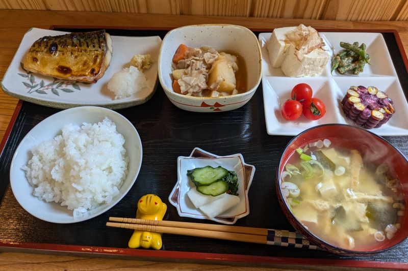 若狭湾サバの干物定食