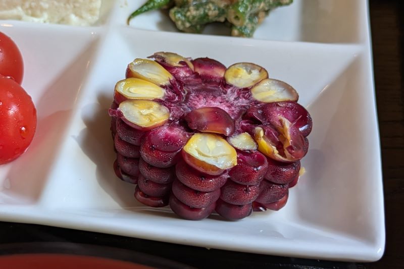 紫とうもろこし