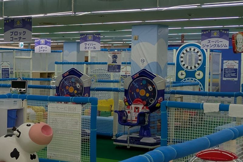 キッズランドUS東京青梅店の大型遊具