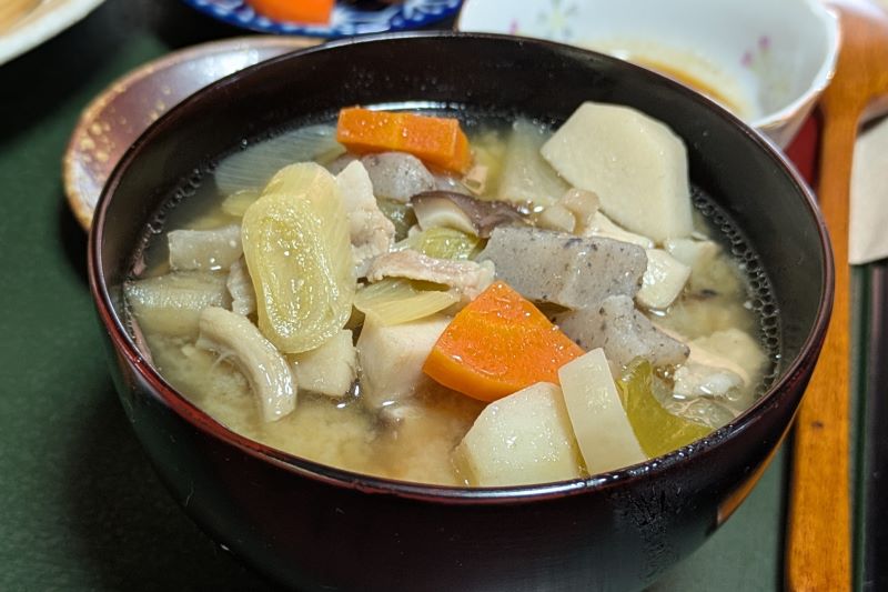 具だくさん豚汁